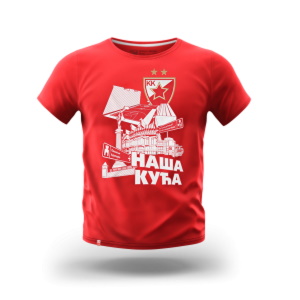 BC Red Star T-shirt our house red