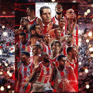 KK Crvena Zvezda zidni kalendar 2025-2