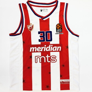 KK Crvena Zvezda dres replika home Petrušev