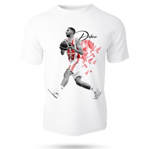 BC Red Star T-shirt hero Dobric - white